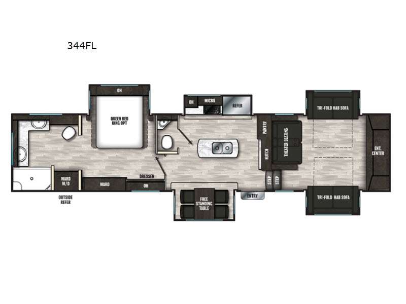 New 2021 Coachmen RV Brookstone 344FL Fifth Wheel at Campers Inn