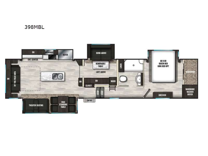 New 2022 Coachmen RV Brookstone 398MBL Fifth Wheel at T S RV and