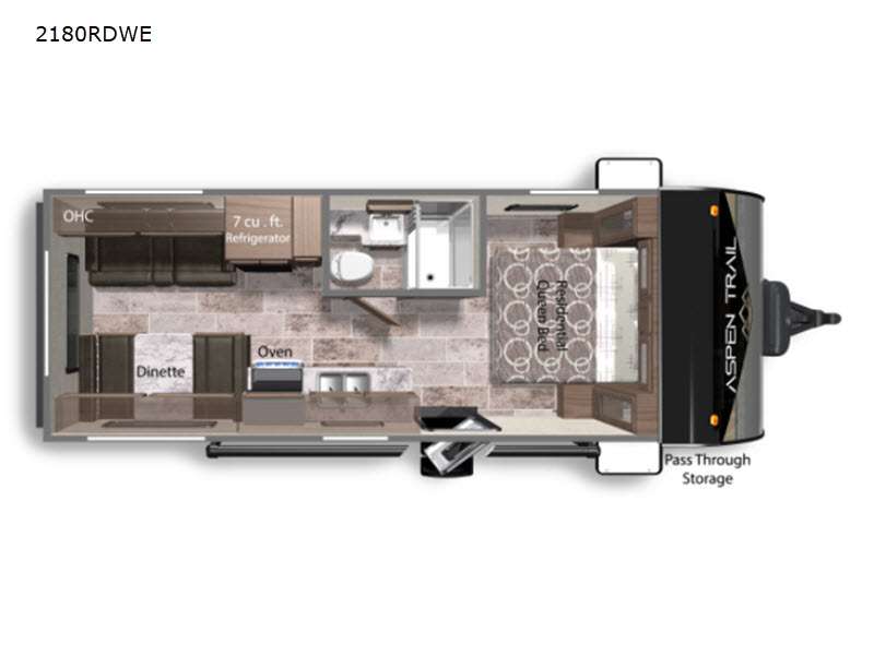 2021 Dutchmen RV aspen trail 2180rdwe