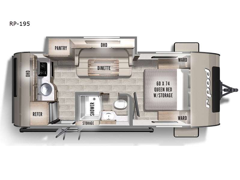 2022 Forest River r-pod 195