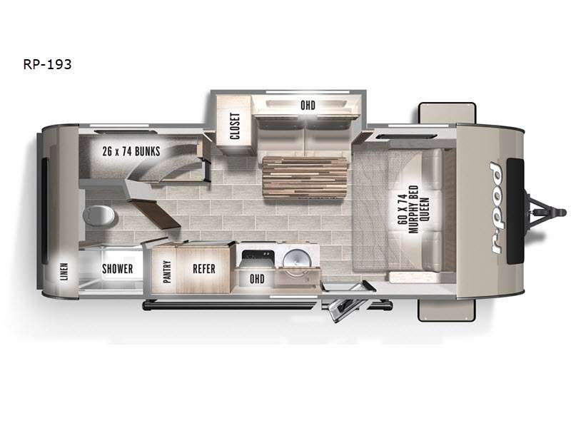 2022 Forest River r-pod 193