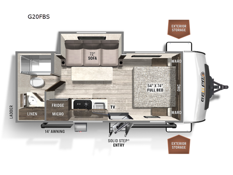 2023 Forest River rockwood geo pro