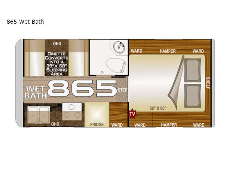 Used 2021 Northwood Arctic Fox Camper 865 Wet Bath Truck Camper at