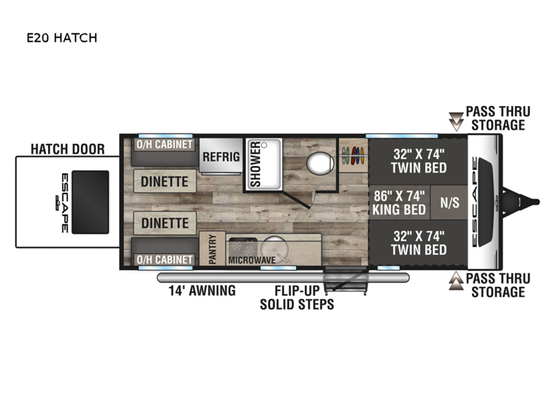 spree escape travel trailer