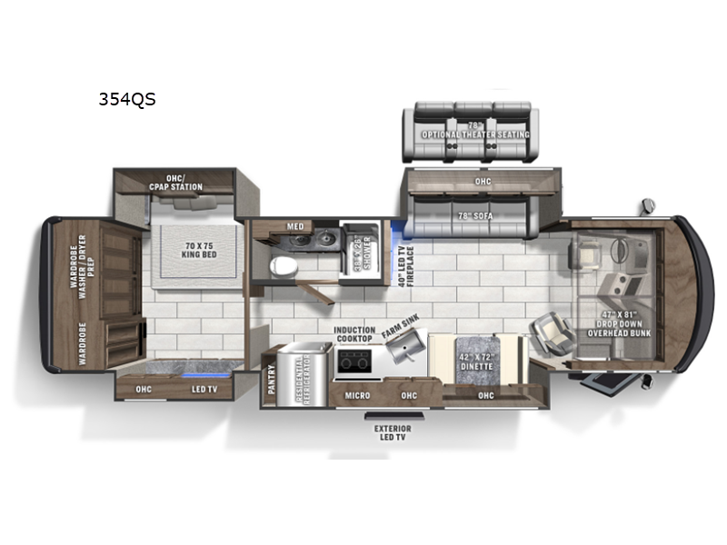 2022 Coachmen RV sportscoach 354qs