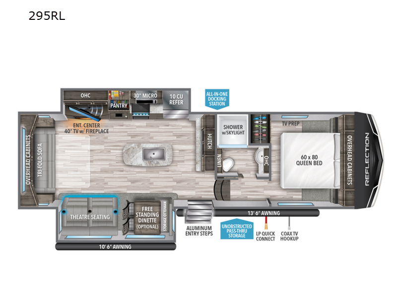 2022 Grand Design RV reflection 295rl