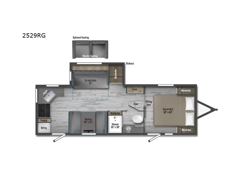 2022 Winnebago minnie 2529rg