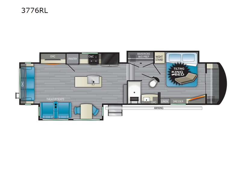 Bighorn Fifth Wheel RV Floor Plans and More