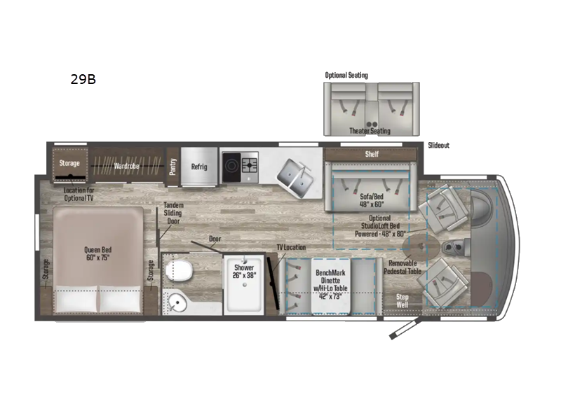 2022 Winnebago adventurer 29b