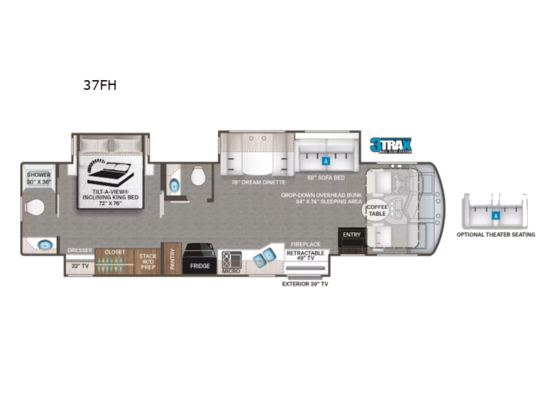 Thor motor discount coach challenger 37fh