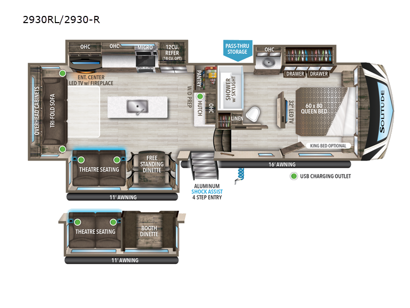 2022 Grand Design RV solitude 2930rl