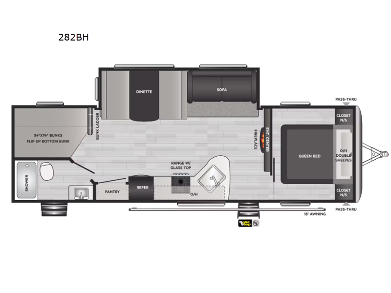 New 2023 Keystone RV Springdale 282BH Travel Trailer at Arlington RV ...