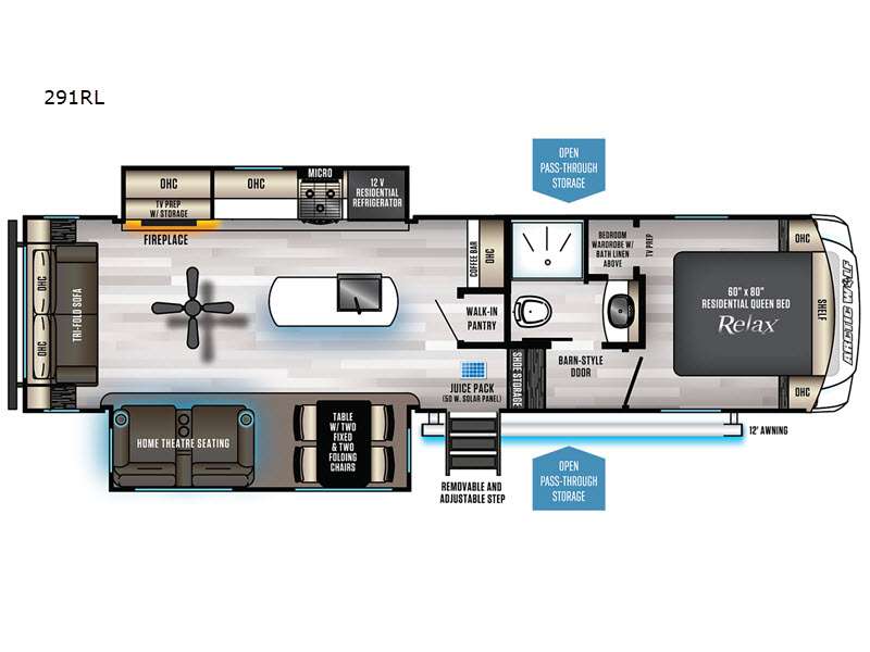 Forest River RV Cherokee Arctic Wolf 291RL Fifth Wheel For Sale