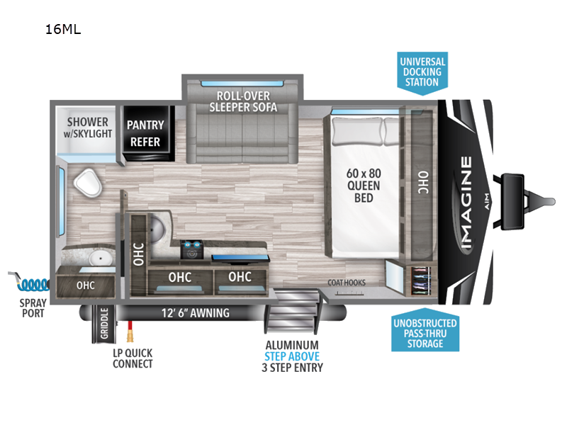 2023 Grand Design RV imagine aim