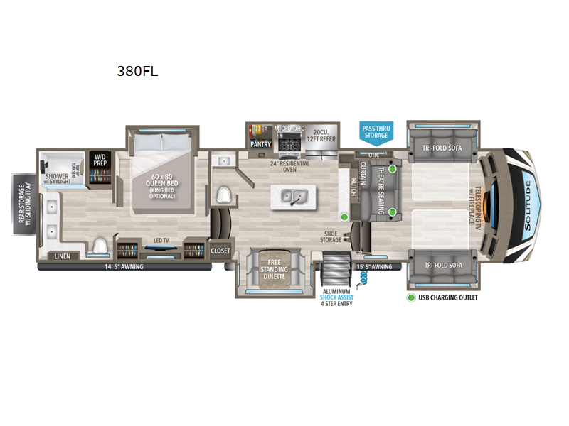 2023 Grand Design RV solitude 380fl