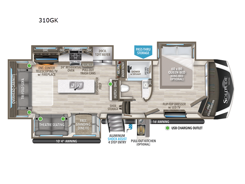 2023 Grand Design RV solitude 310gk