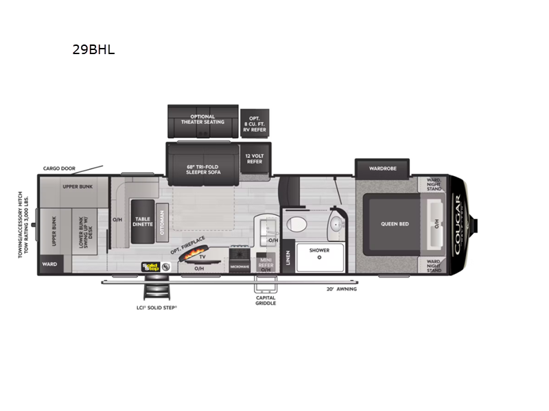 2023 Keystone RV cougar half-ton