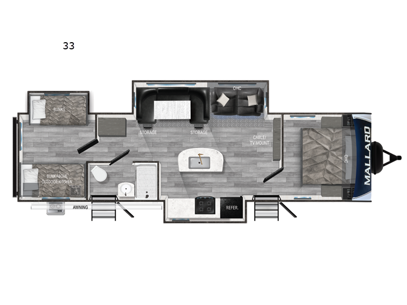 2023 Heartland mallard m33