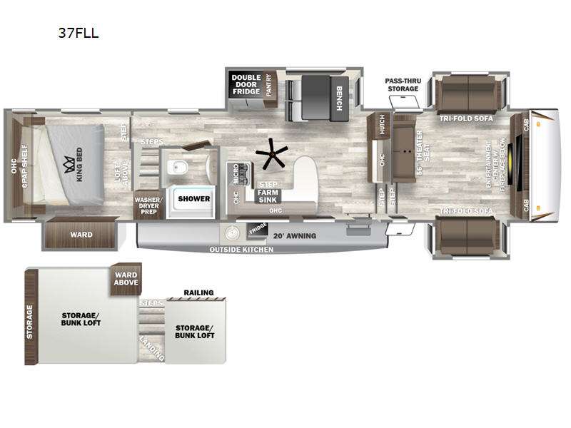 2023 Forest River sabre 37fll