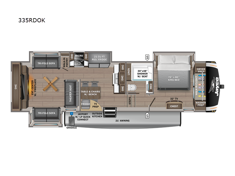 2023 Jayco eagle 335rdok