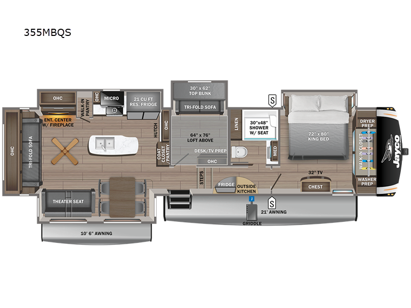 2023 Jayco eagle 355mbqs