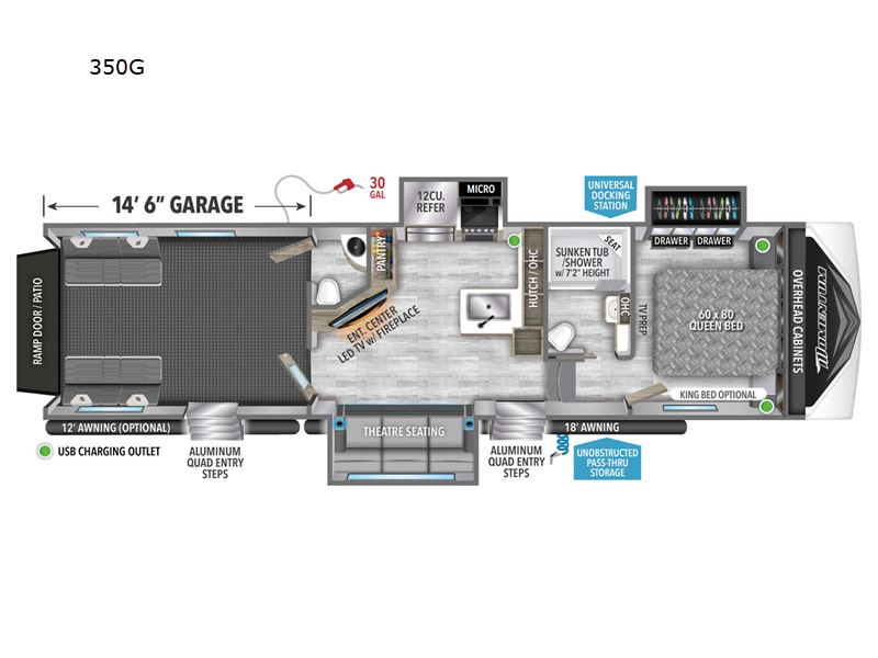 2023 Grand Design RV 350g-r