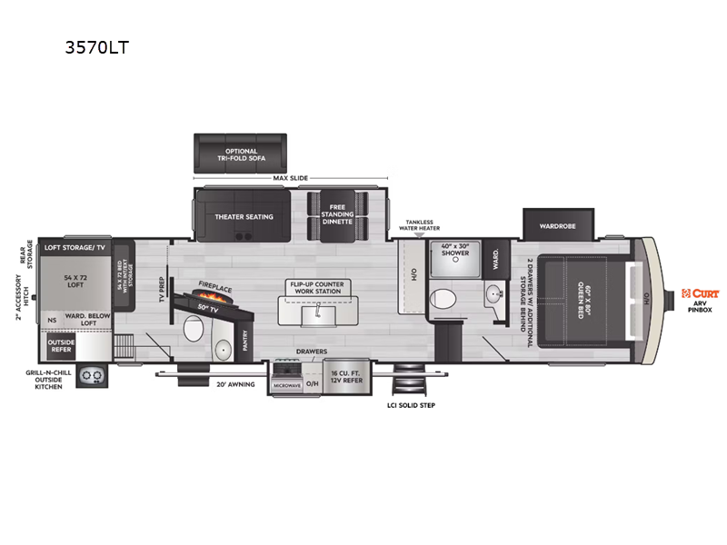 2023 Keystone RV 3570lt