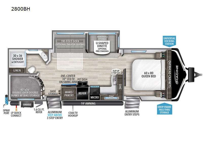 2023 Grand Design RV imagine 2800bh