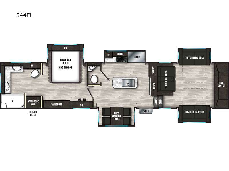 Coachmen RV Brookstone 344FL Fifth Wheel For Sale