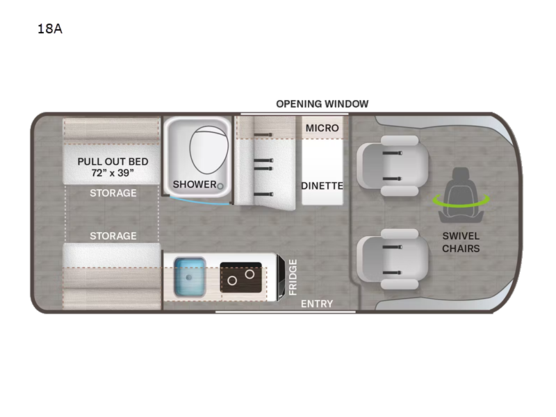 Thor Motor Coach Scope 18A Motor Home Class B For Sale