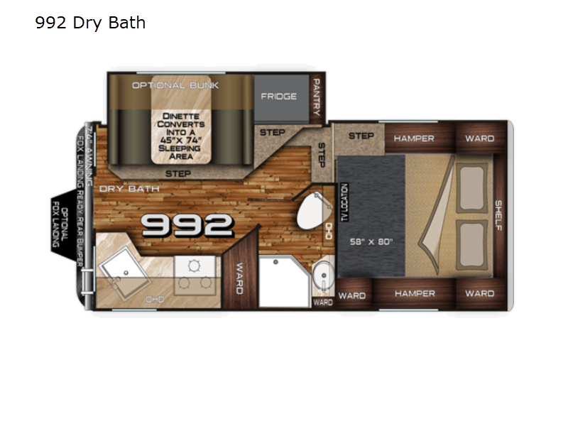 2024 Northwood 992 dry bath