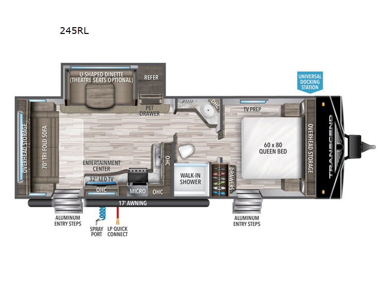 2023 Grand Design RV transcend 245rl