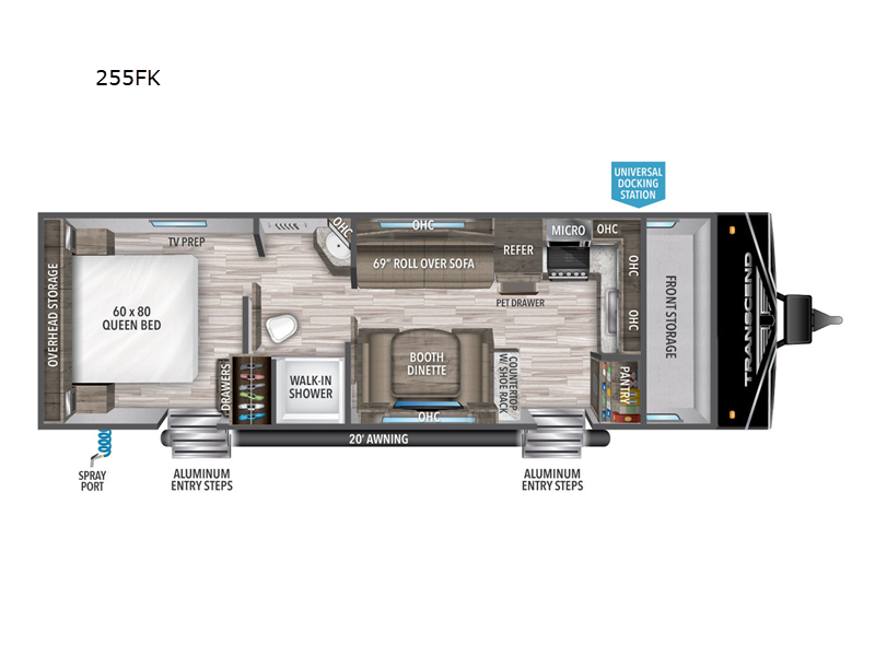 Grand Design Transcend Xplor 255FK Travel Trailer For Sale