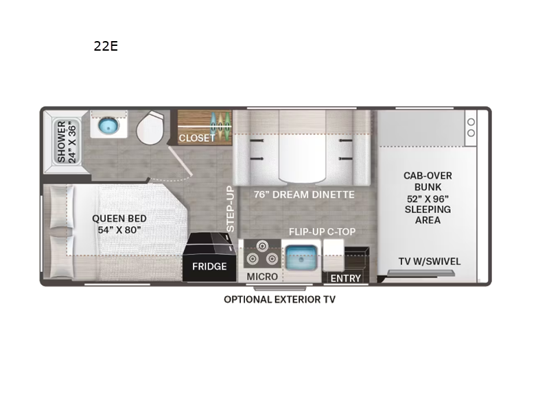 2023 Thor Motor Coach chateau 22e