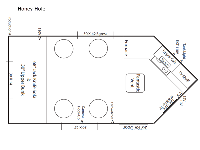 Ice Castle Fish Houses Honey Hole Fish House For Sale