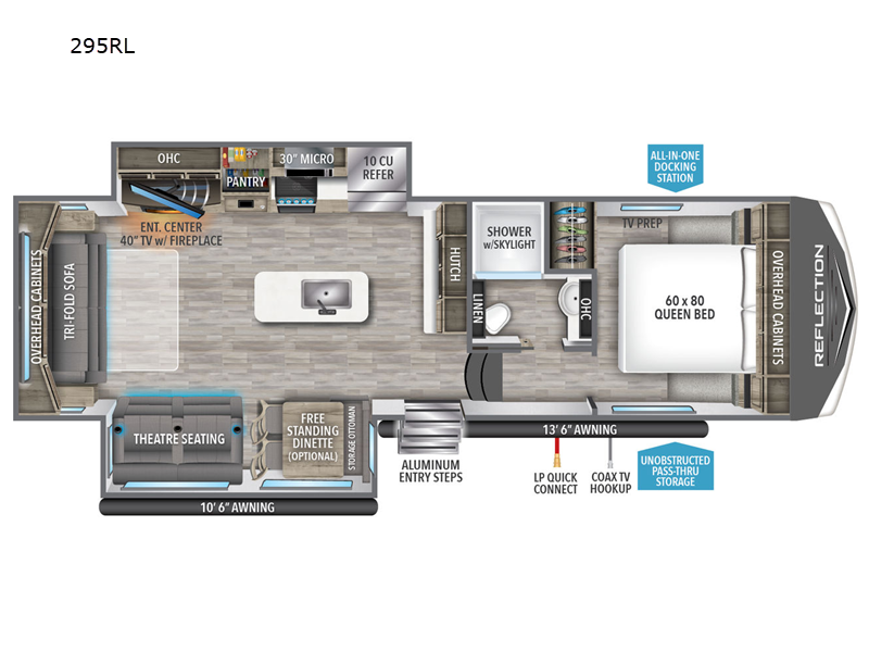 2024 Grand Design RV reflection 295rl