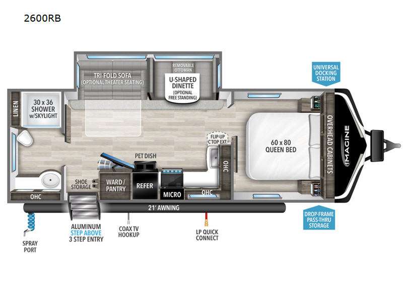 2024 Grand Design RV imagine 2600rb