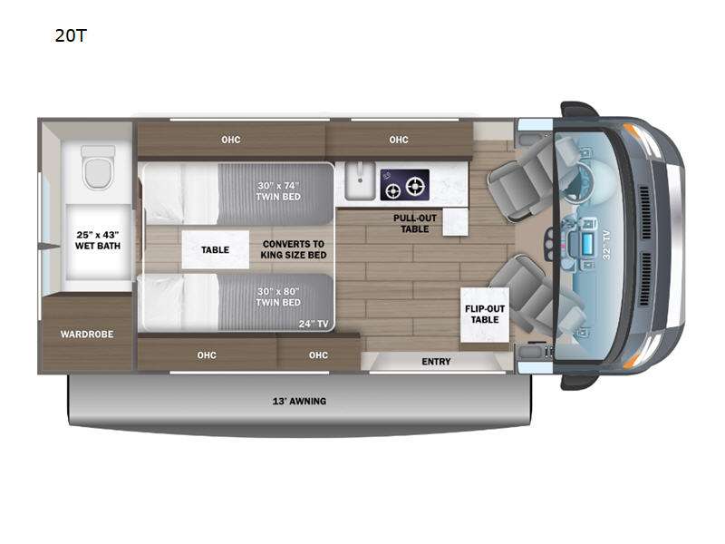 New 2024 Jayco Swift 20T Motor Home Class B at Bish's RV