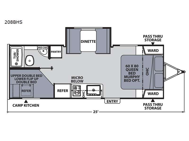 2024 Coachmen RV apex 208bhs