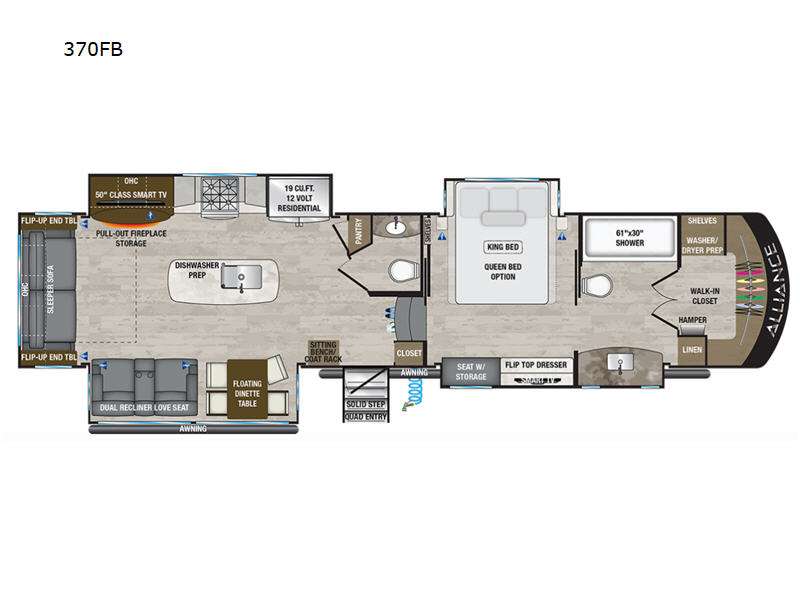 2024 Alliance Rv paradigm 370fb