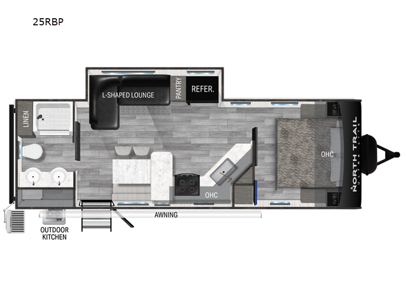 2024 Heartland north trail 25rbp