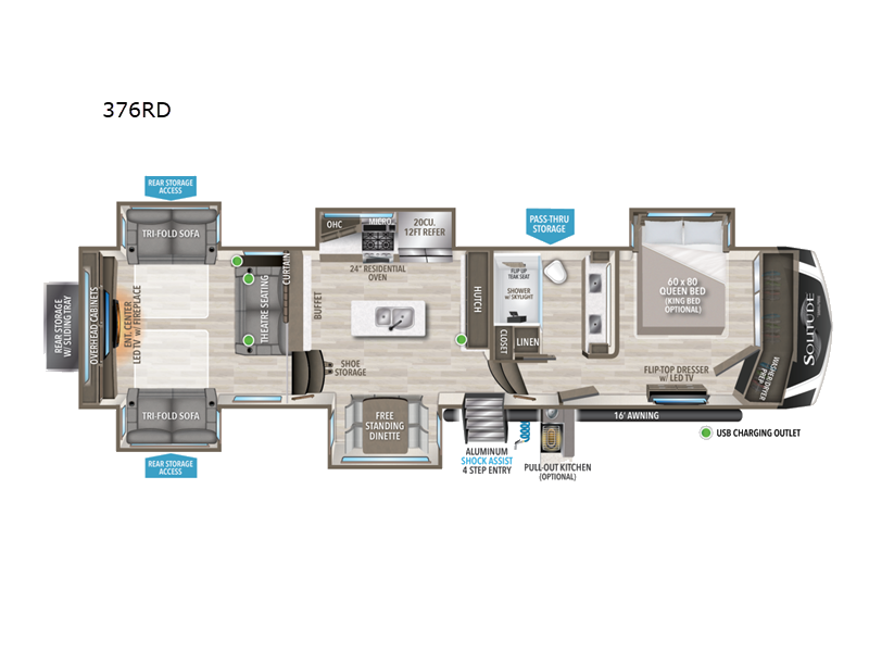 2024 Grand Design RV 376rd