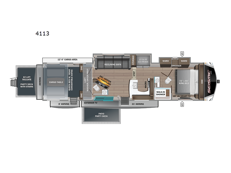 2024 Jayco seismic 4113