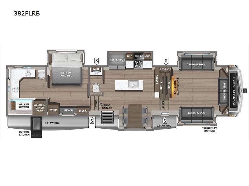 Jayco North Point 382FLRB Fifth Wheel For Sale
