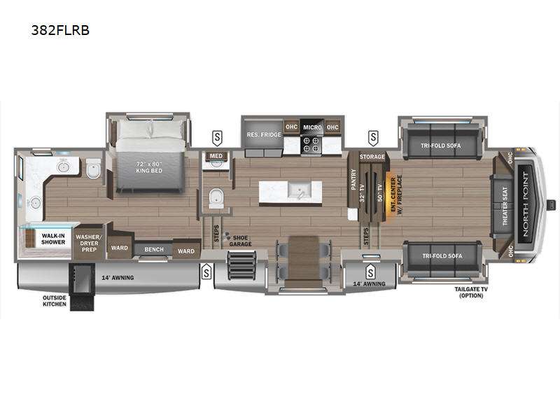 2025 Jayco north point 382flrb