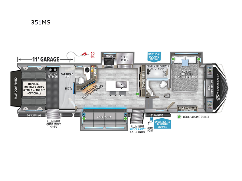 2023 Grand Design RV momentum 351ms