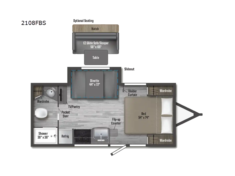 2019 Jayco white hawk 25fk