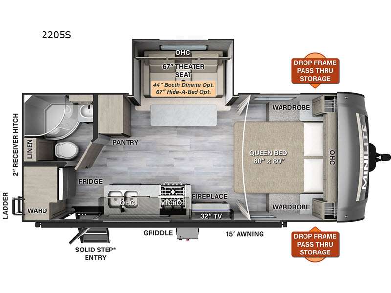 2024 Forest River rockwood mini lite