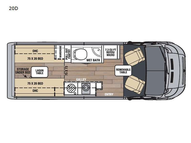 Coachmen RV Nova 20D Motor Home Class B For Sale