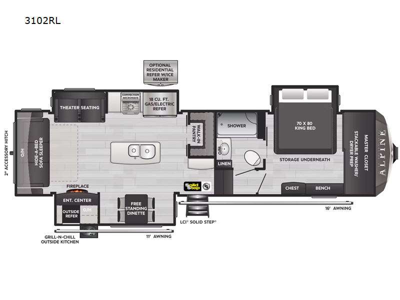 2024 Keystone RV alpine